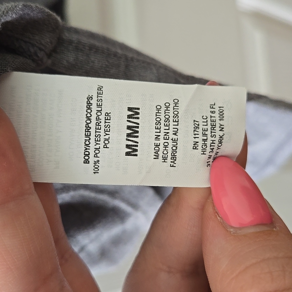 Heather Gray Reebok Racerback Tank - Picture 7 of 7